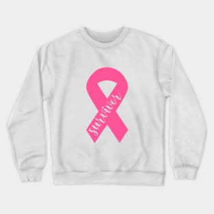 Cancer Survivor Crewneck Sweatshirt